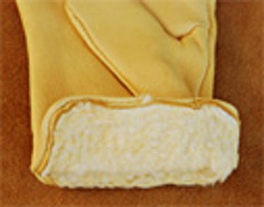 (image for) Deerskin Slip On Gloves With Pile Lining